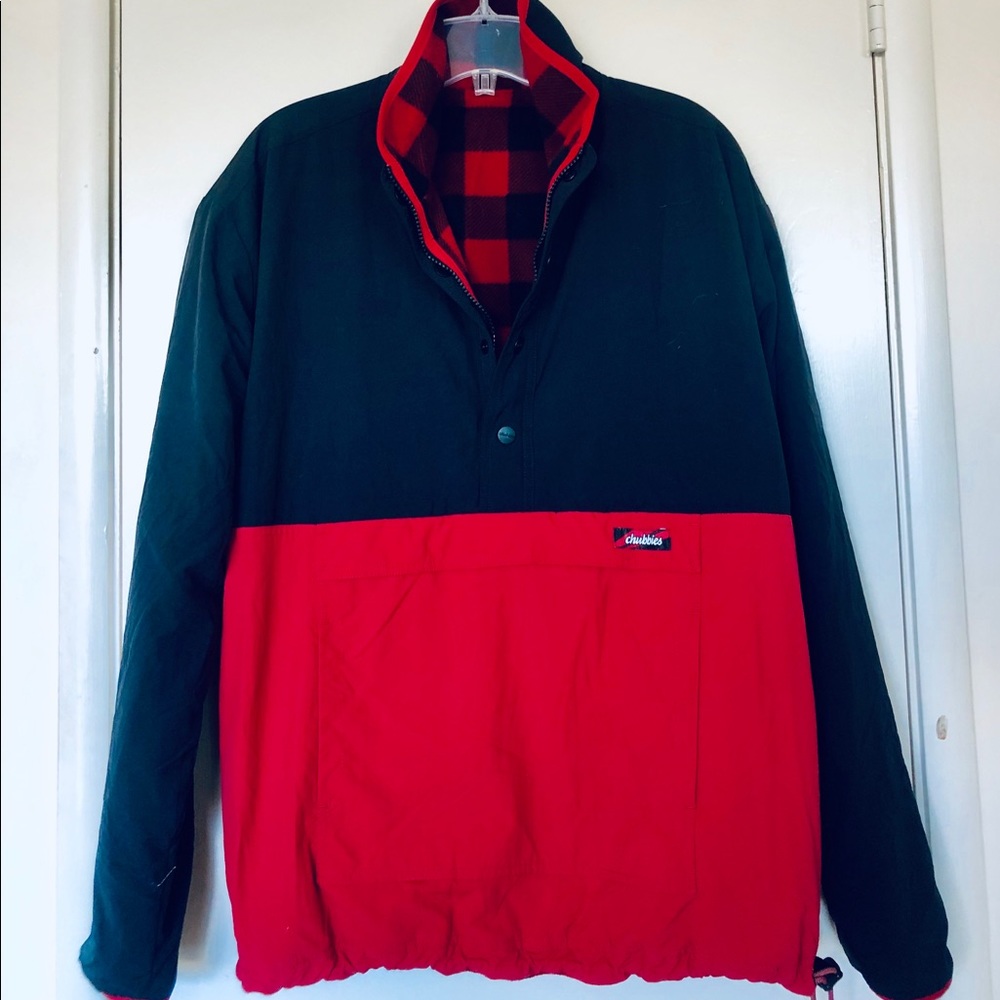 Chubbies Mens Small Reversible jacket